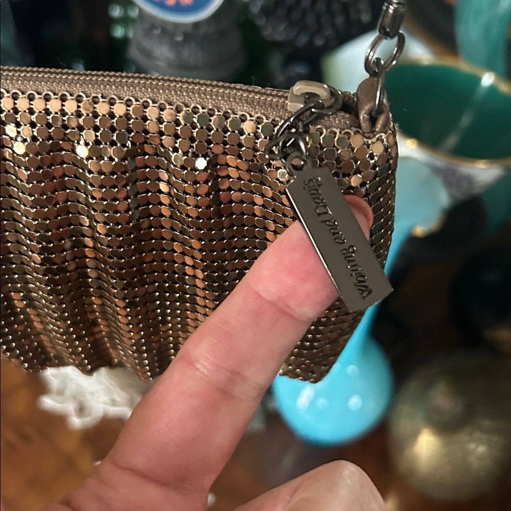 Vintage Bronze Metal Mesh Bag - Picture 4 of 15